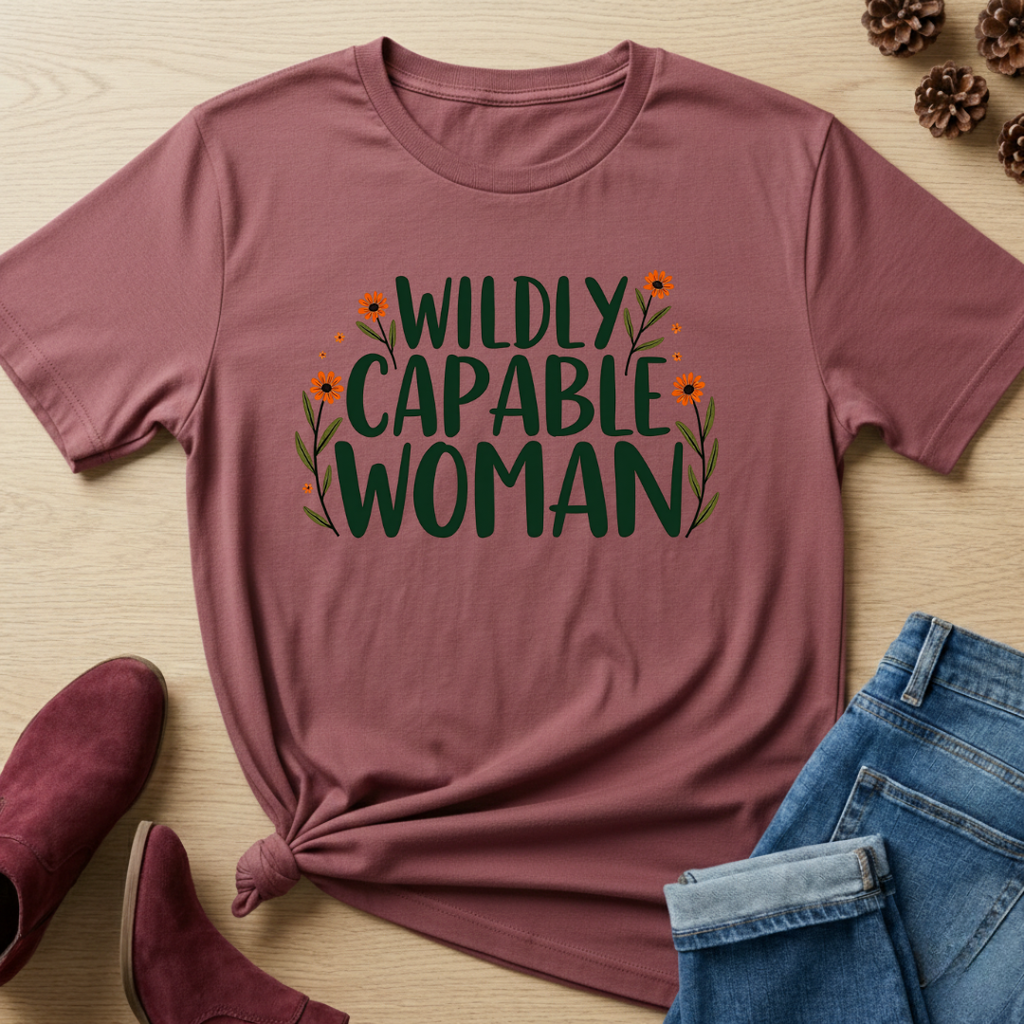 Wildly Capable Woman T-Shirt