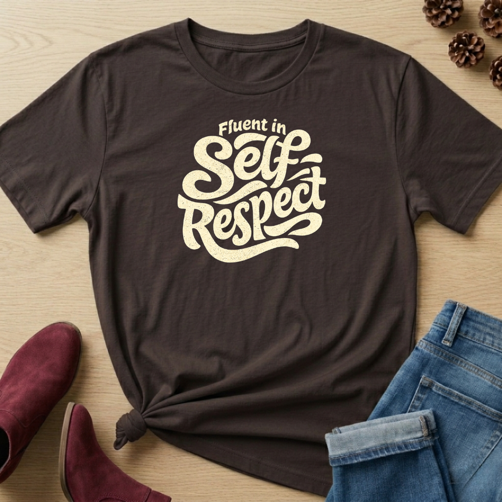 Fluent in Self-Respect T-Shirt