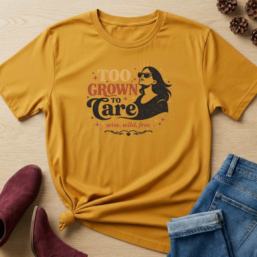 Too Grown to Care T-Shirt