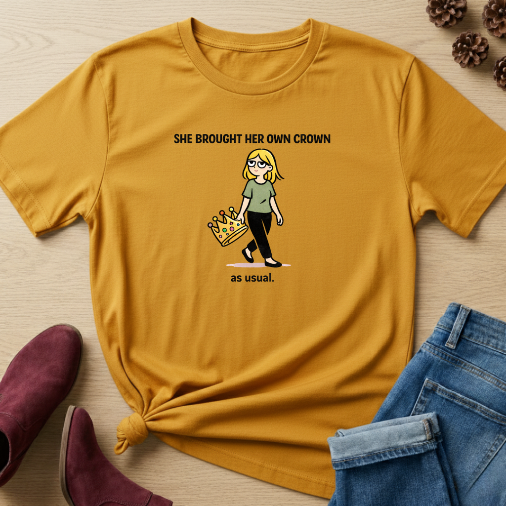 She Brought Her Own Crown T-Shirt