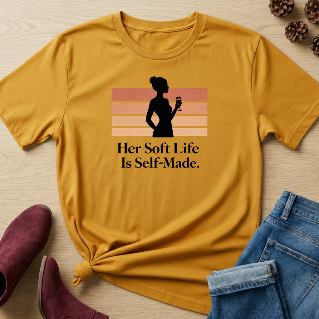 Her Soft Life is Self Made T-Shirt