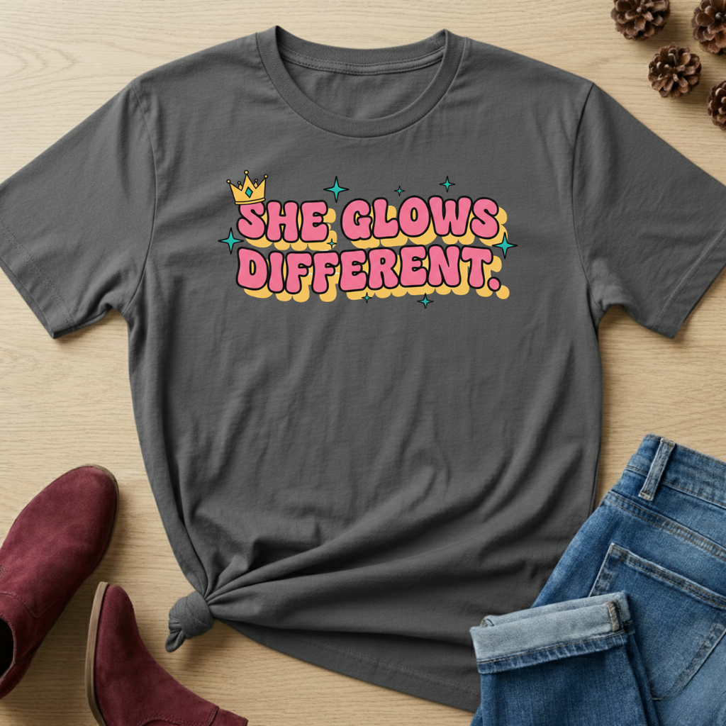 She Glows Different T-Shirt
