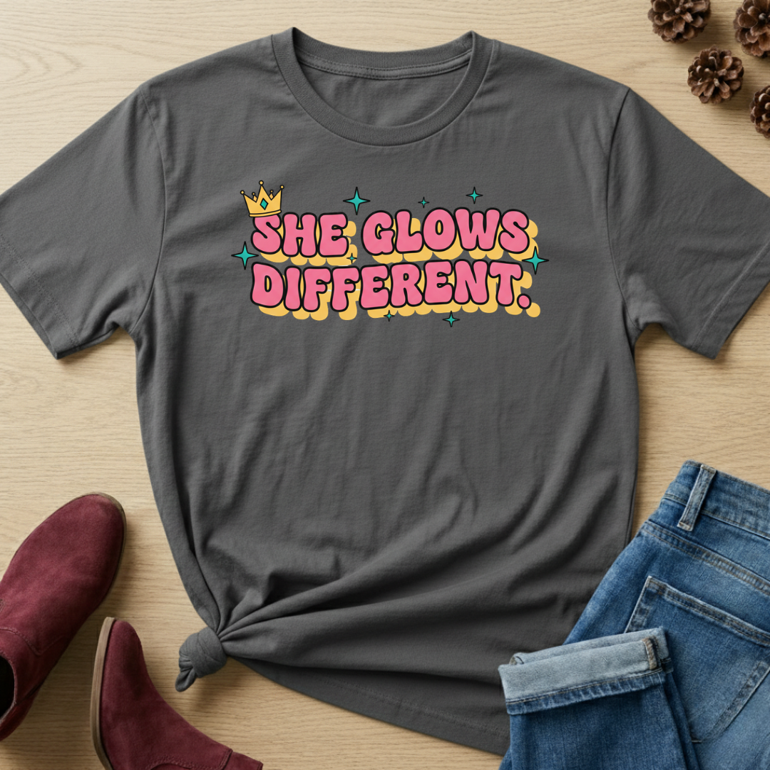 She Glows Different T-Shirt