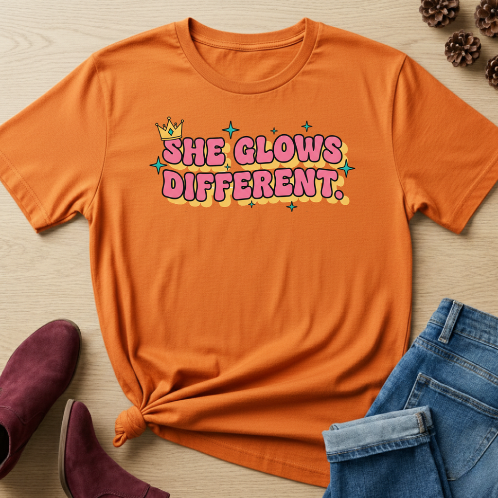 She Glows Different T-Shirt