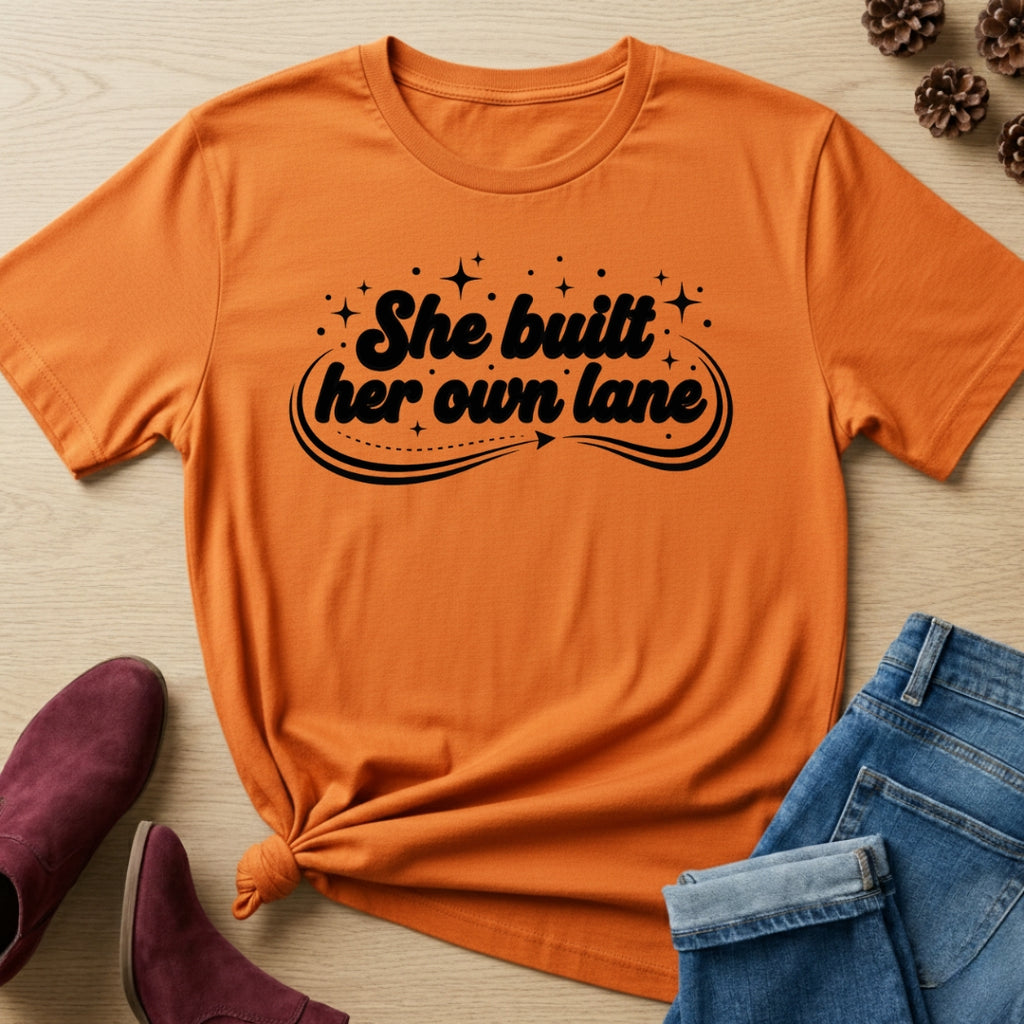 She Built her Own Lane T-Shirt