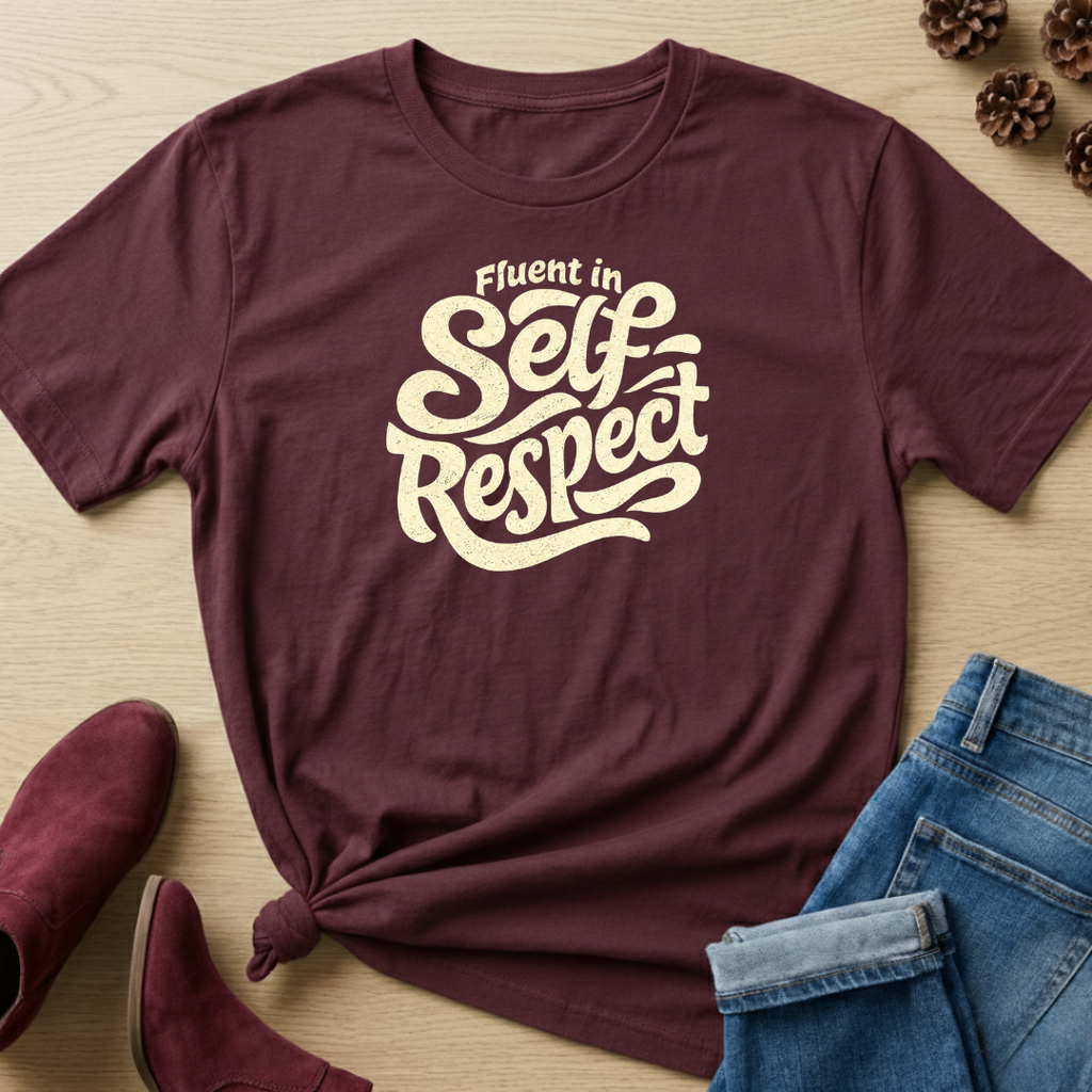 Fluent in Self-Respect T-Shirt