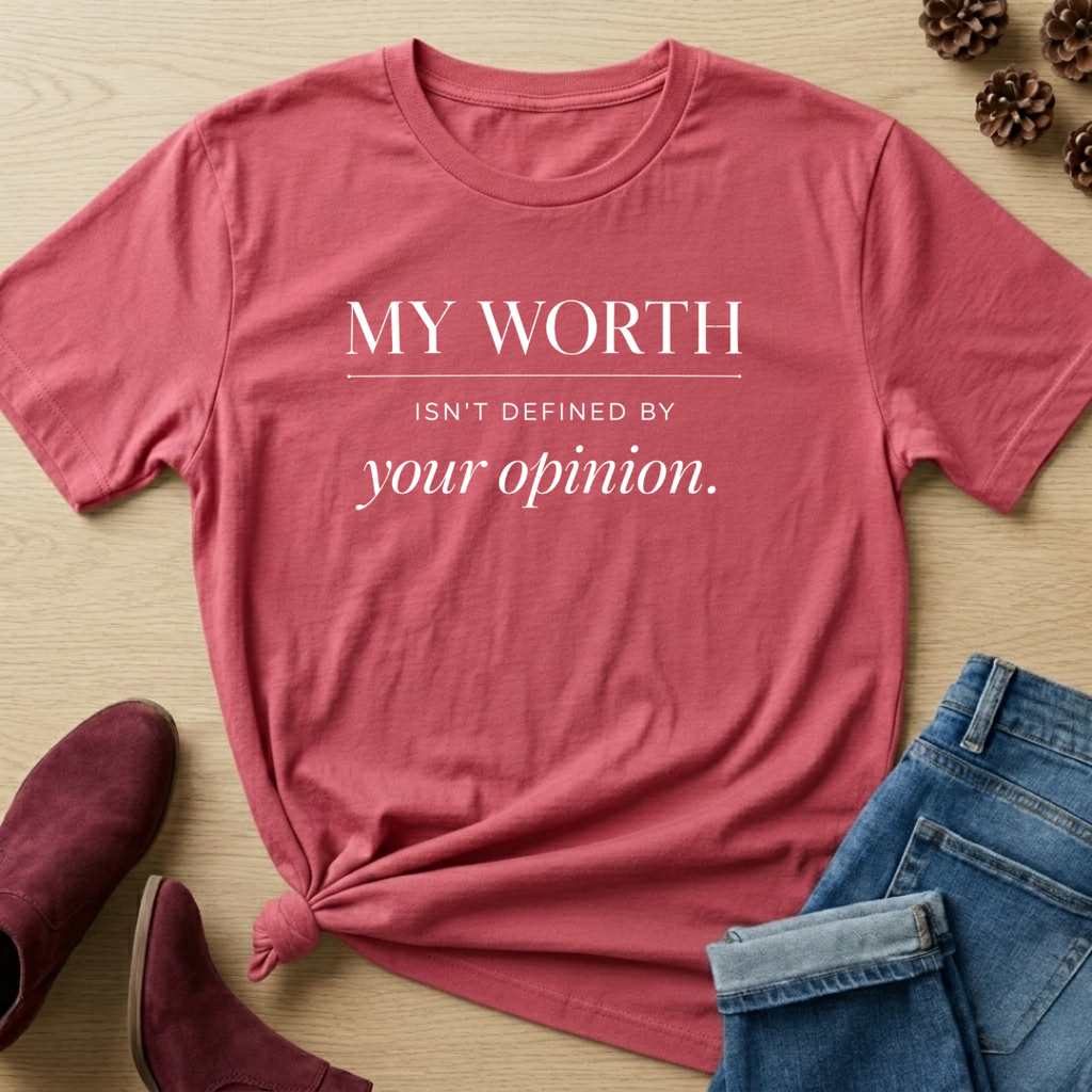 My Worth Isn't Defined By Your Opinion T-Shirt