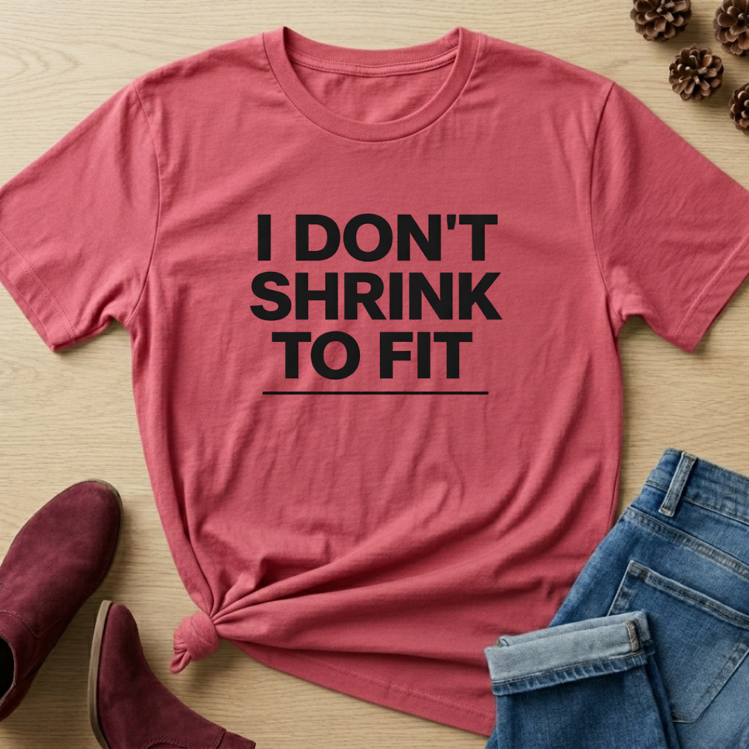 I Don't Shrink to Fit T-Shirt