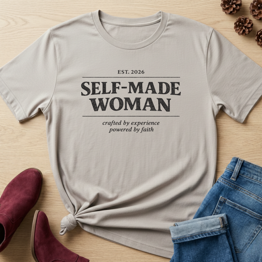 Self-Made woman T-Shirt
