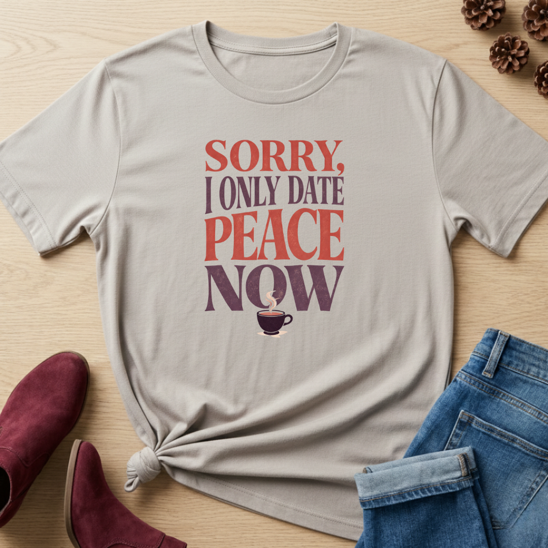 Sorry I Only Date Peace Now T-Shirt
