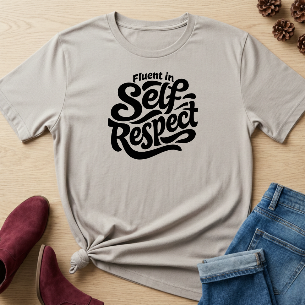 Fluent in Self-Respect T-Shirt