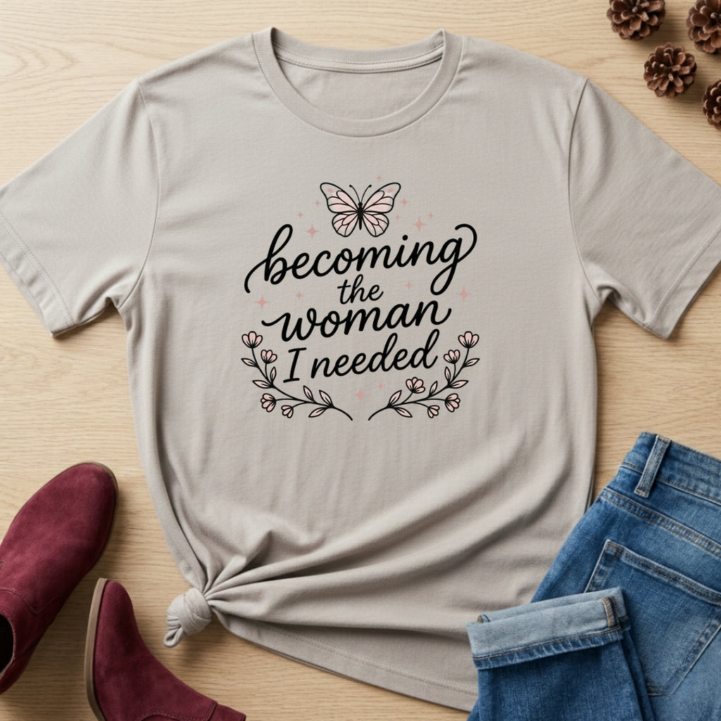Becoming the Woman I needed T-Shirt