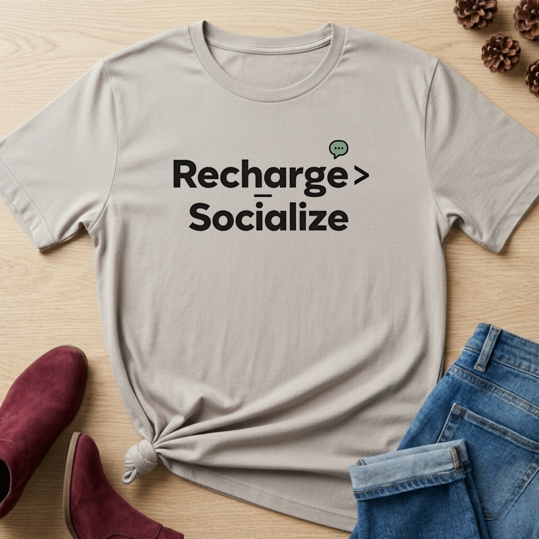 Recharge > Socialize T-Shirt