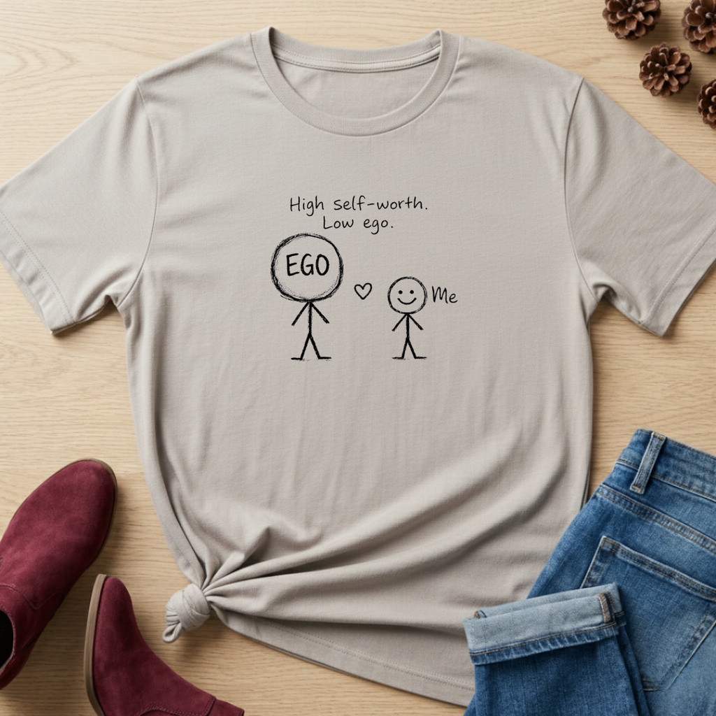 High Self-Worth Low Ego T-Shirt