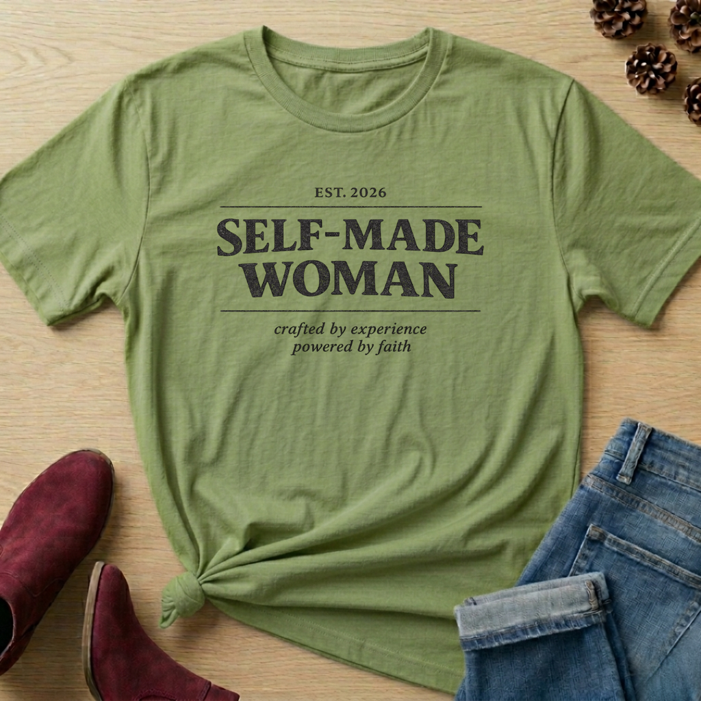 Self-Made woman T-Shirt