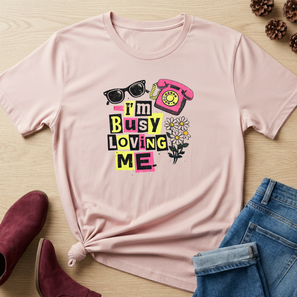 I'm Busy Loving Me T-Shirt
