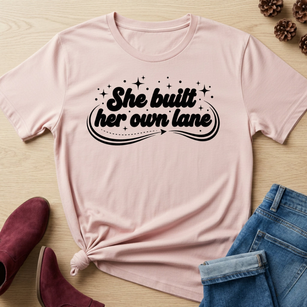 She Built her Own Lane T-Shirt
