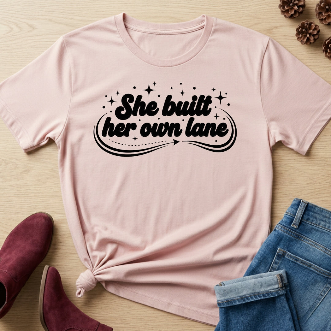 She Built her Own Lane T-Shirt