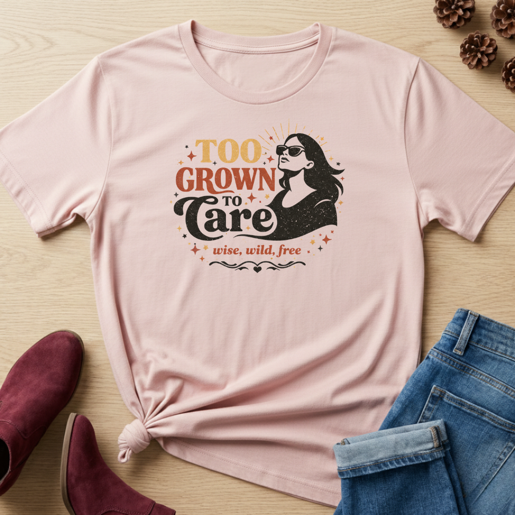 Too Grown to Care T-Shirt
