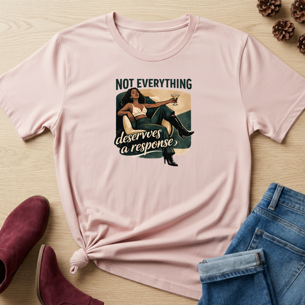 Not Everything Deserves a Response T-Shirt