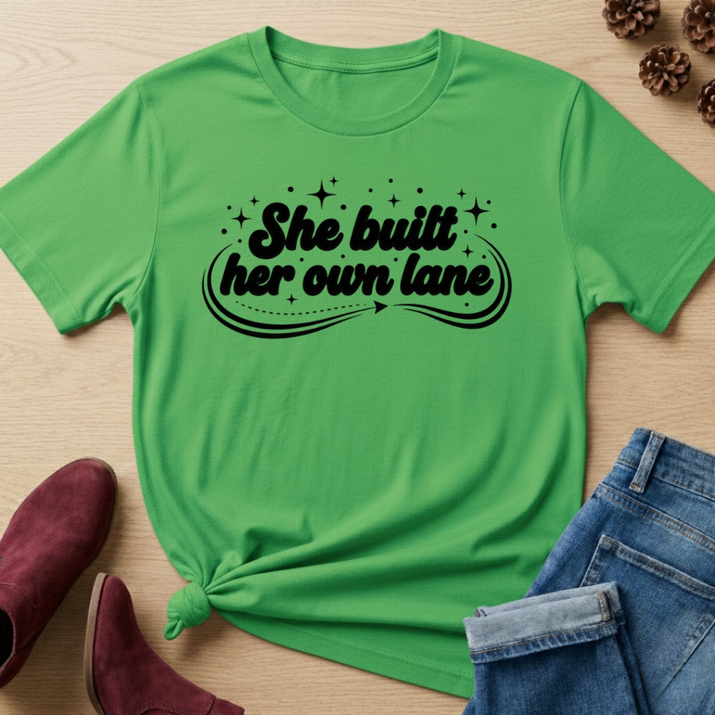 She Built her Own Lane T-Shirt
