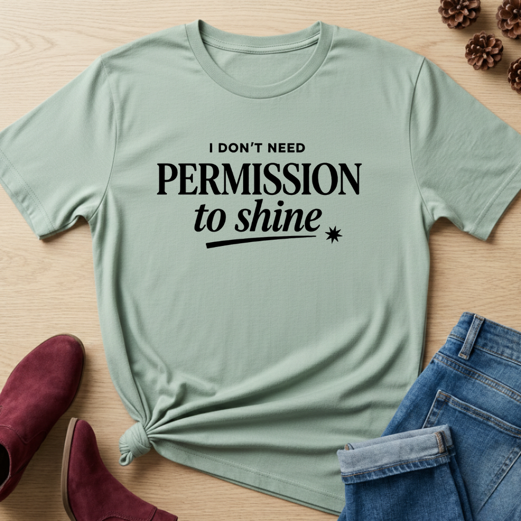 I Don't Need Permission to Shine T-Shirt