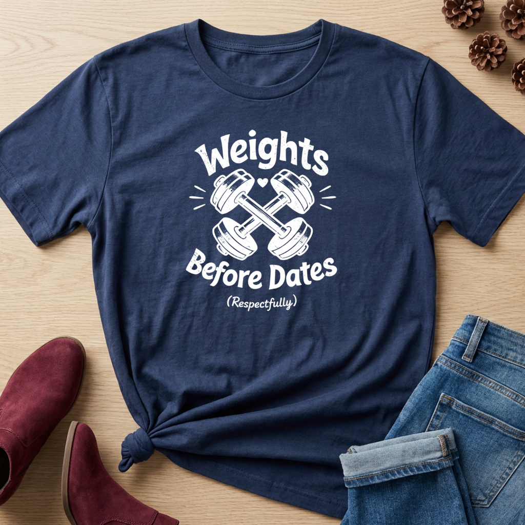 Weights Before Dates T-Shirt