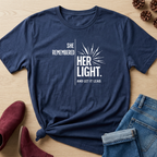 She Remembered Her Light T-Shirt