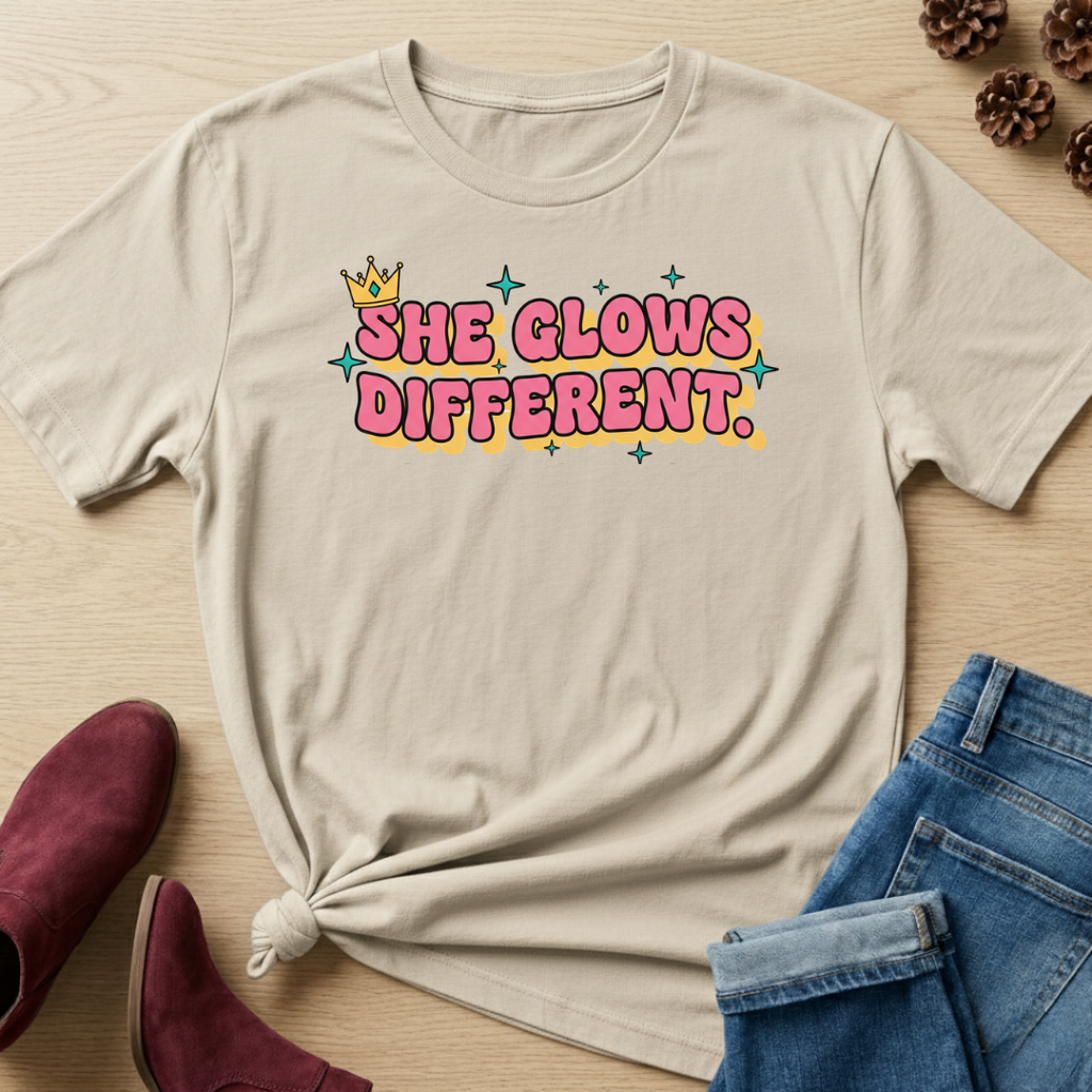 She Glows Different T-Shirt