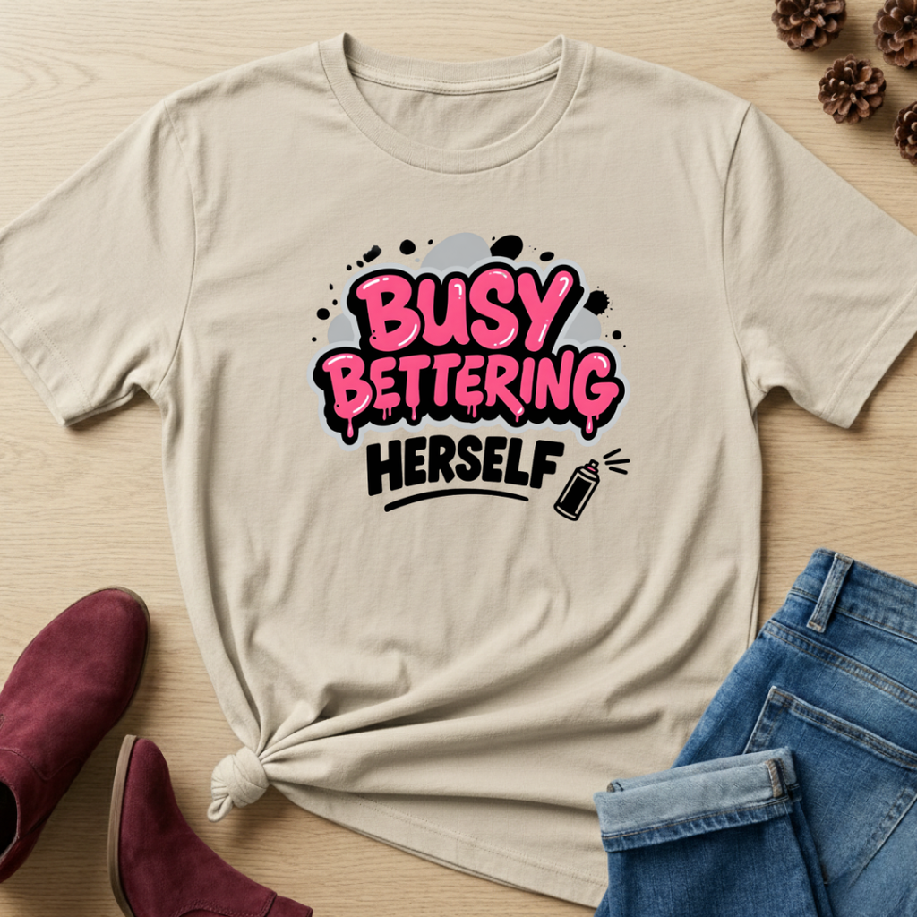 Busy Bettering Herself T-Shirt