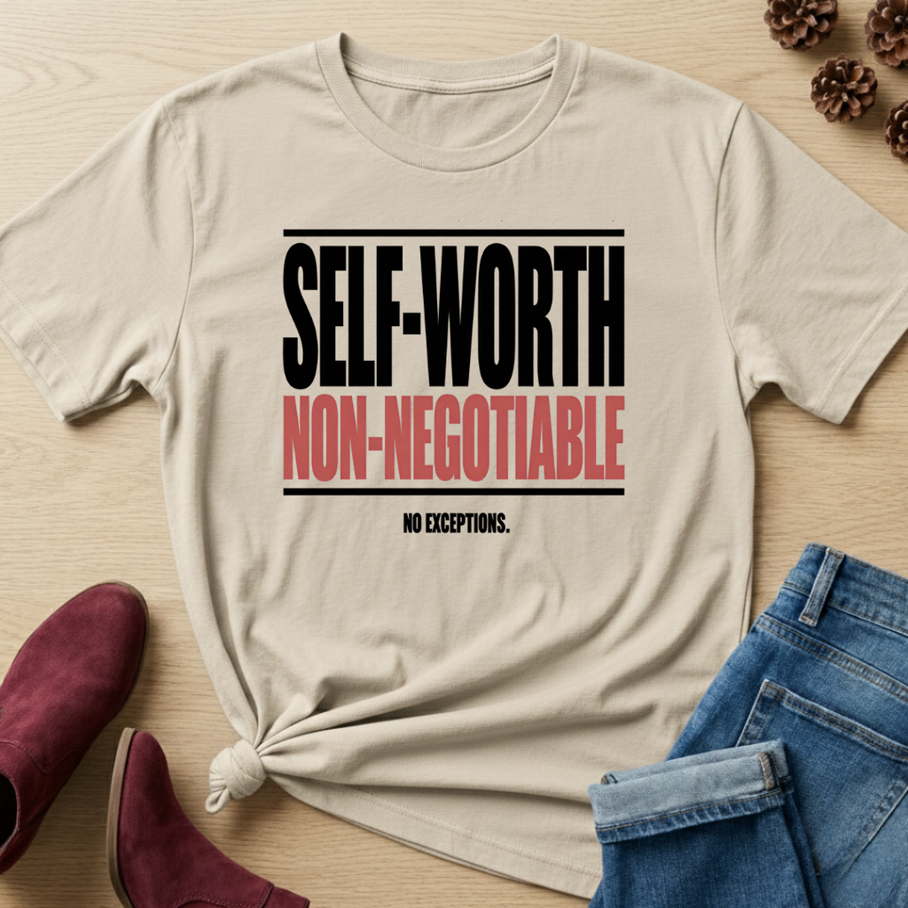 Self Worth Non-Negotiable T-Shirt