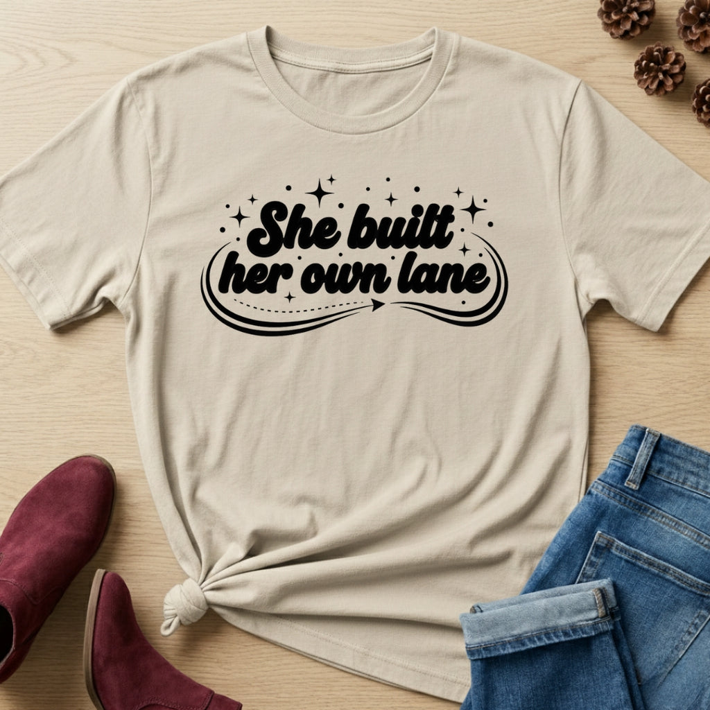 She Built her Own Lane T-Shirt