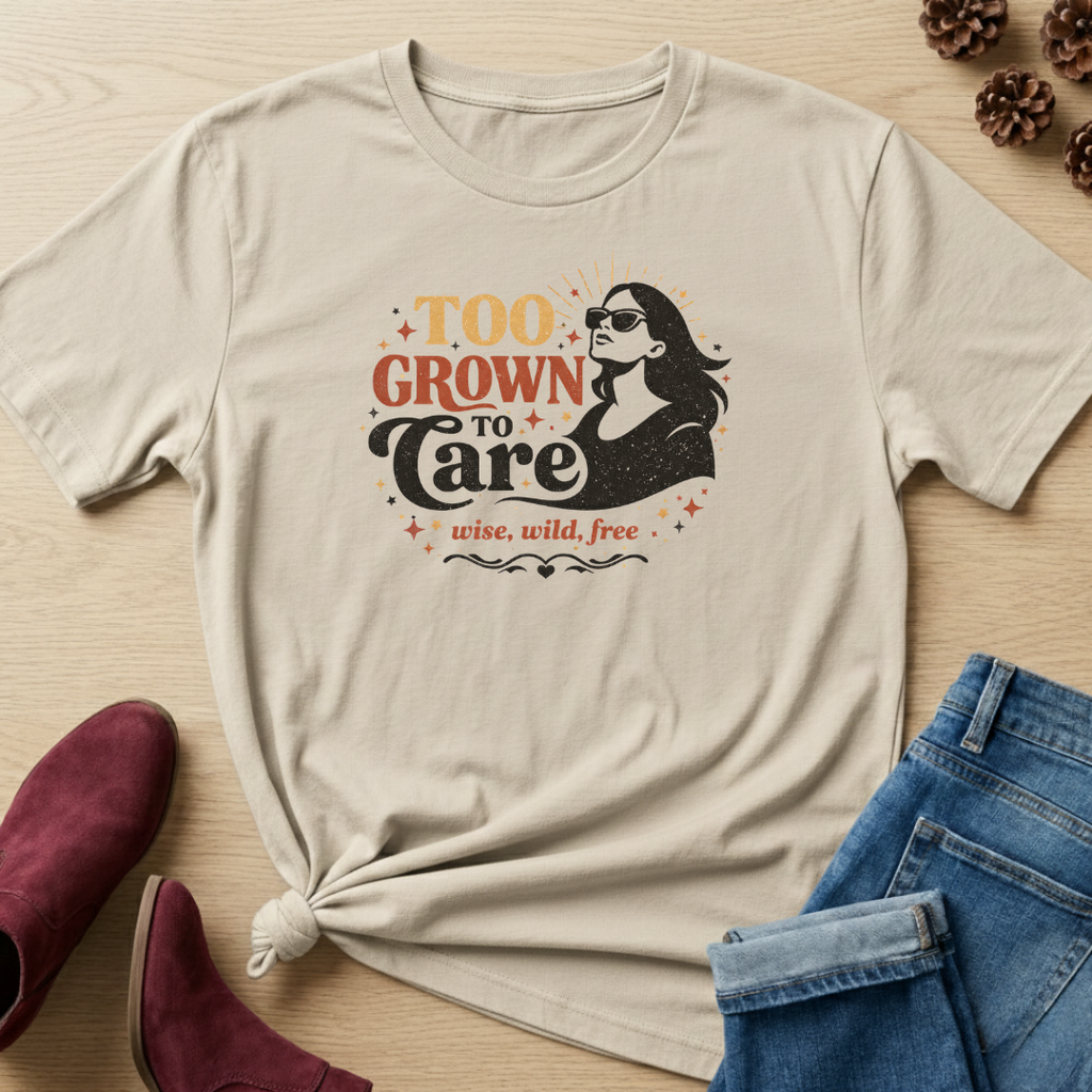 Too Grown to Care T-Shirt