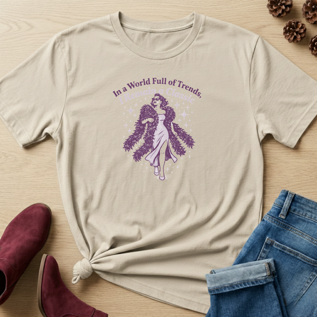 In a World Full of Trends, I Remain a Classic T-Shirt