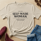 Self-Made woman T-Shirt