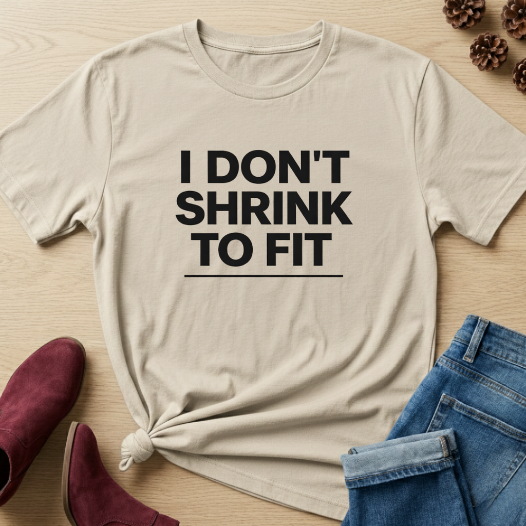 I Don't Shrink to Fit T-Shirt