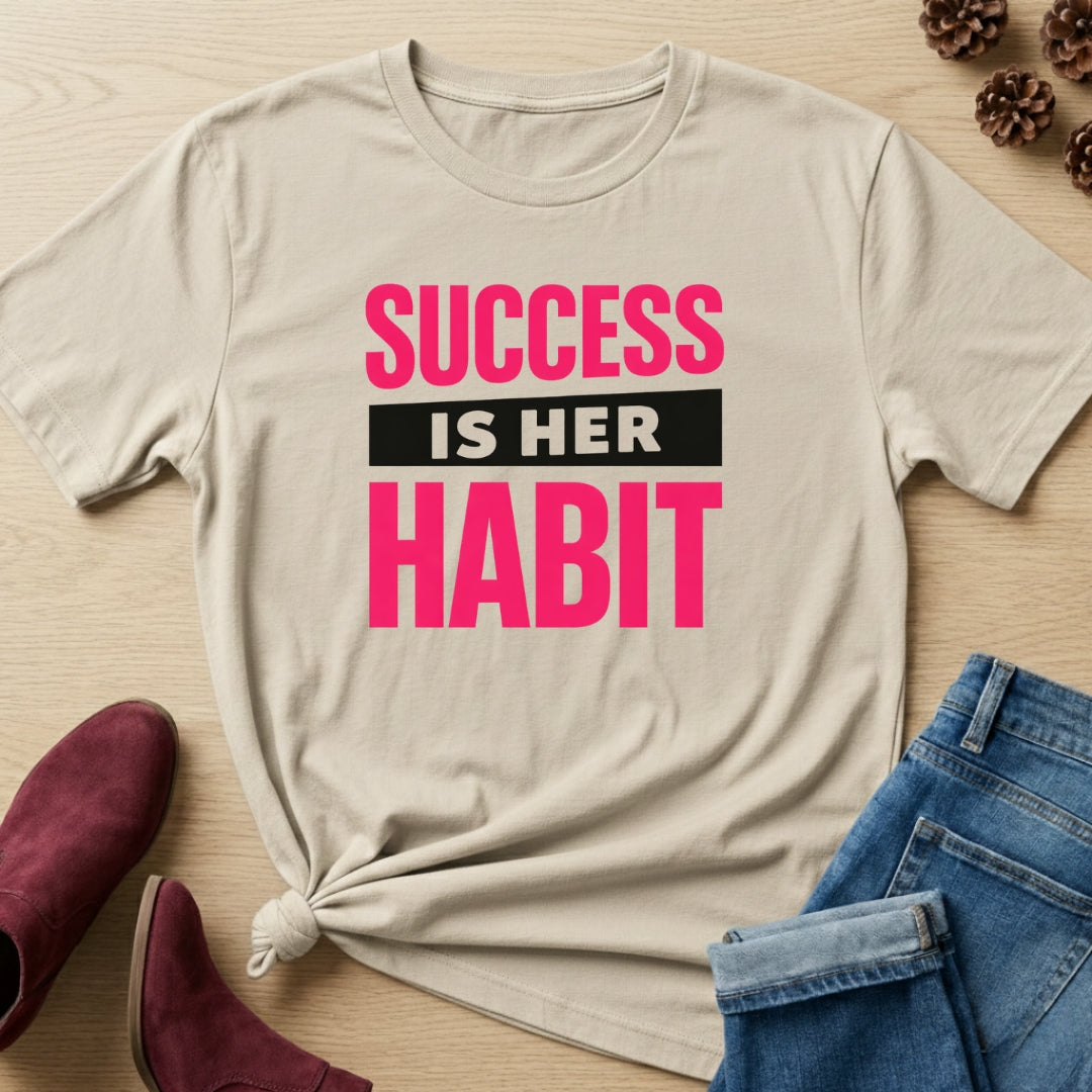 Success Is Her Habit T-Shirt