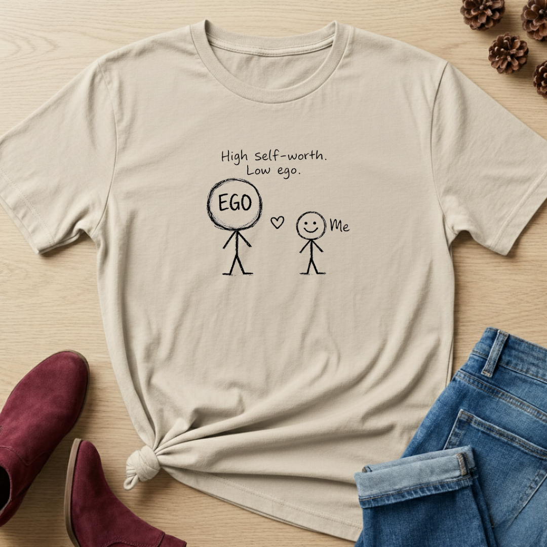 High Self-Worth Low Ego T-Shirt