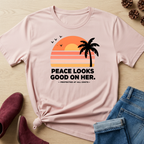 Peace Looks Good On Her T-Shirt