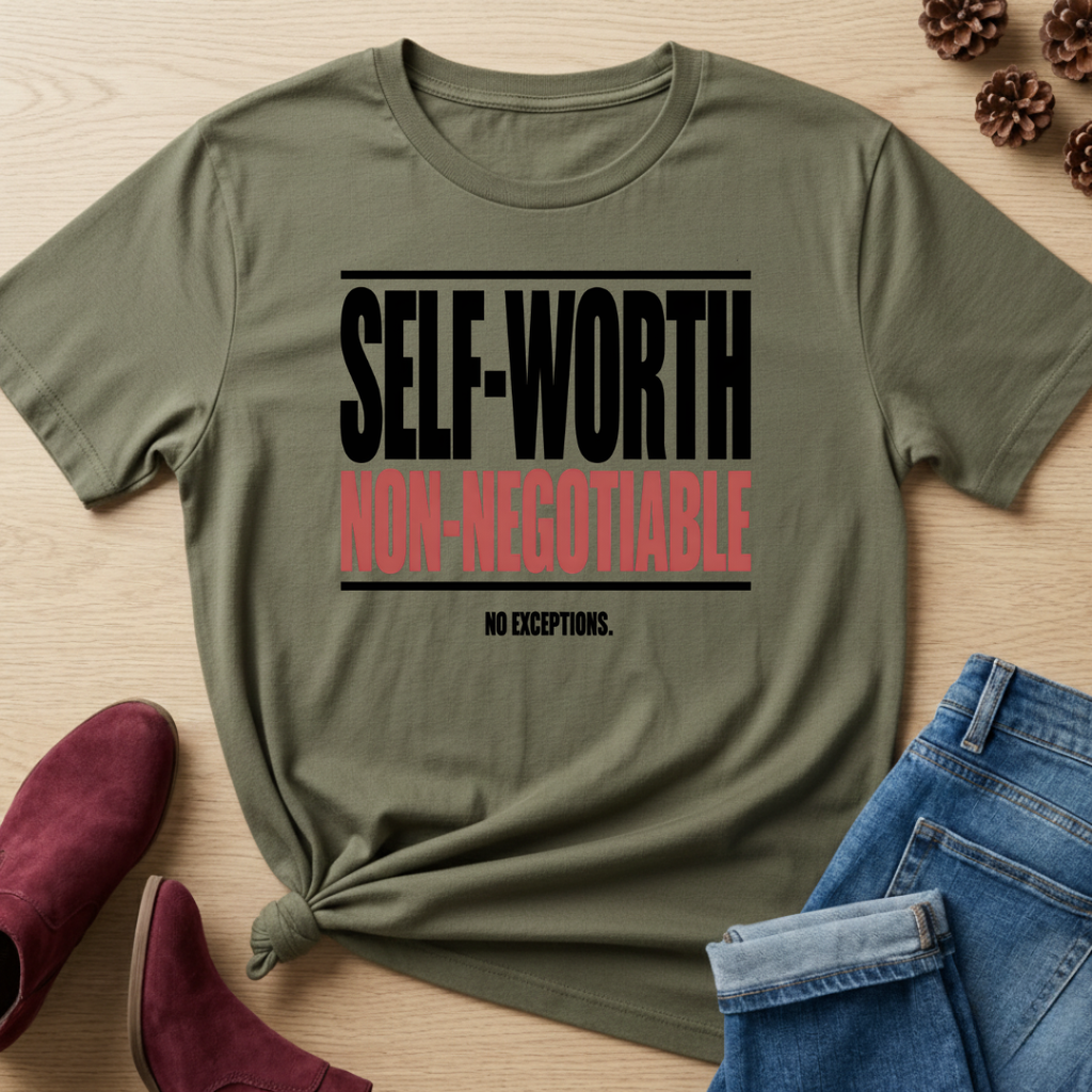 Self Worth Non-Negotiable T-Shirt