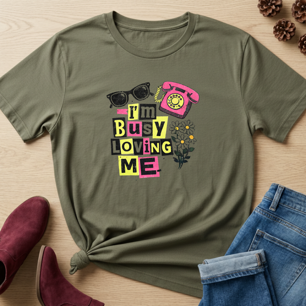 I'm Busy Loving Me T-Shirt