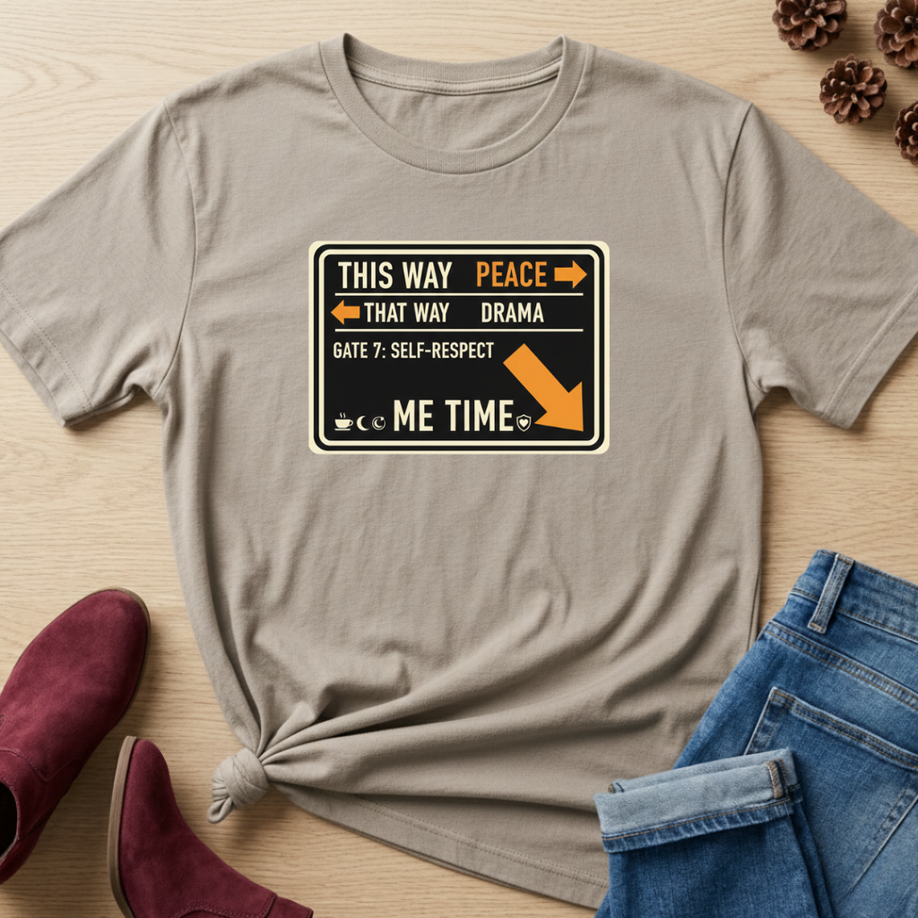 Me Sign Board T-Shirt