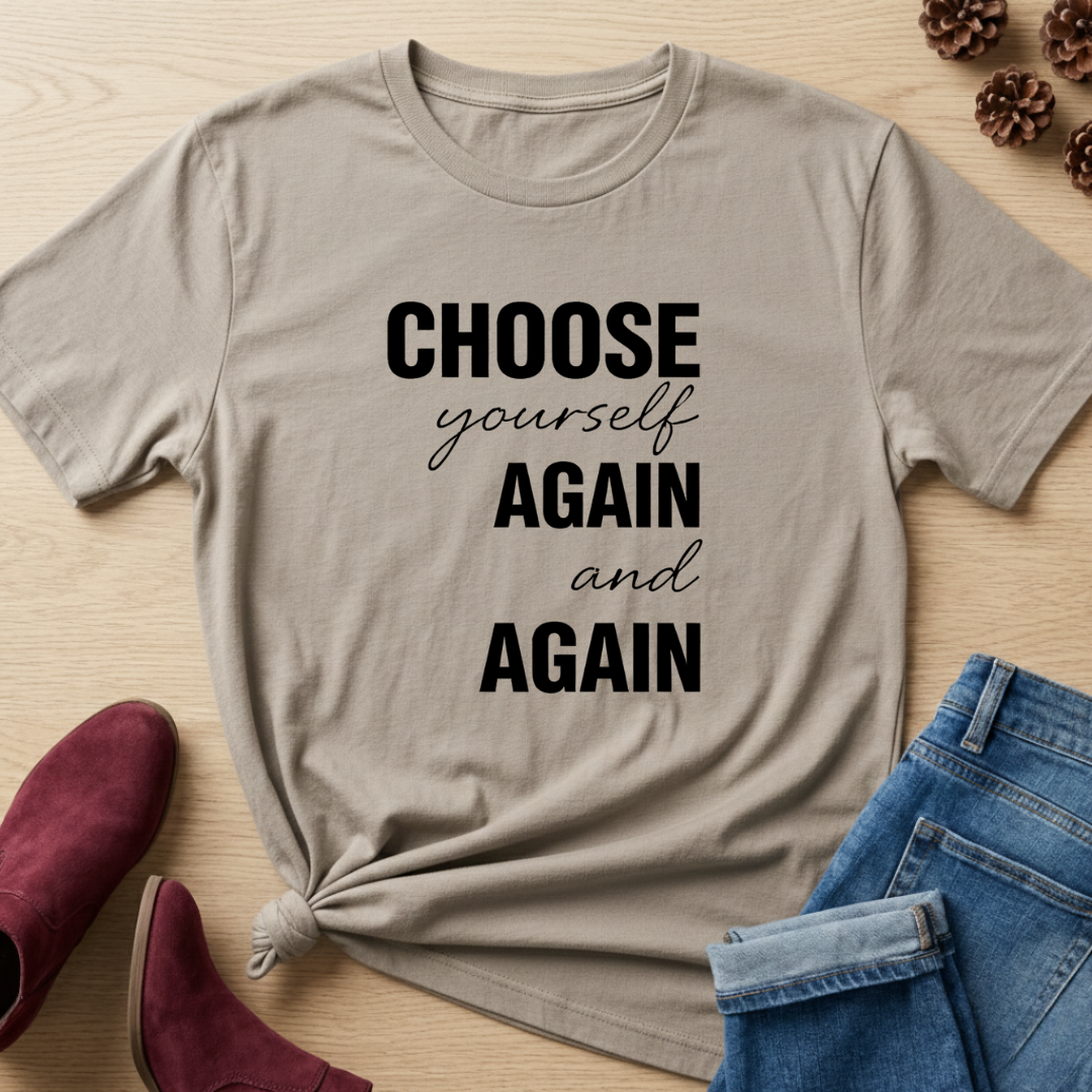 Choose Yourself Again and Again T-Shirt