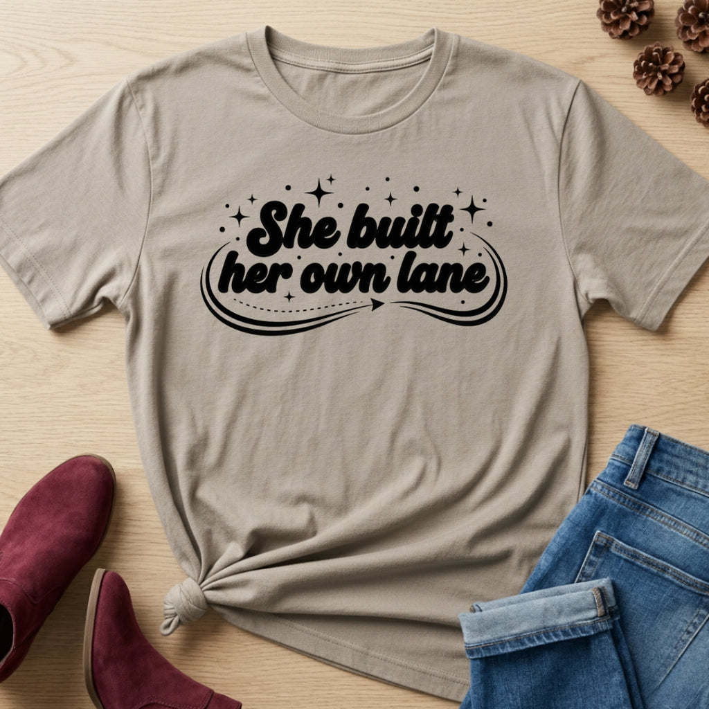She Built her Own Lane T-Shirt