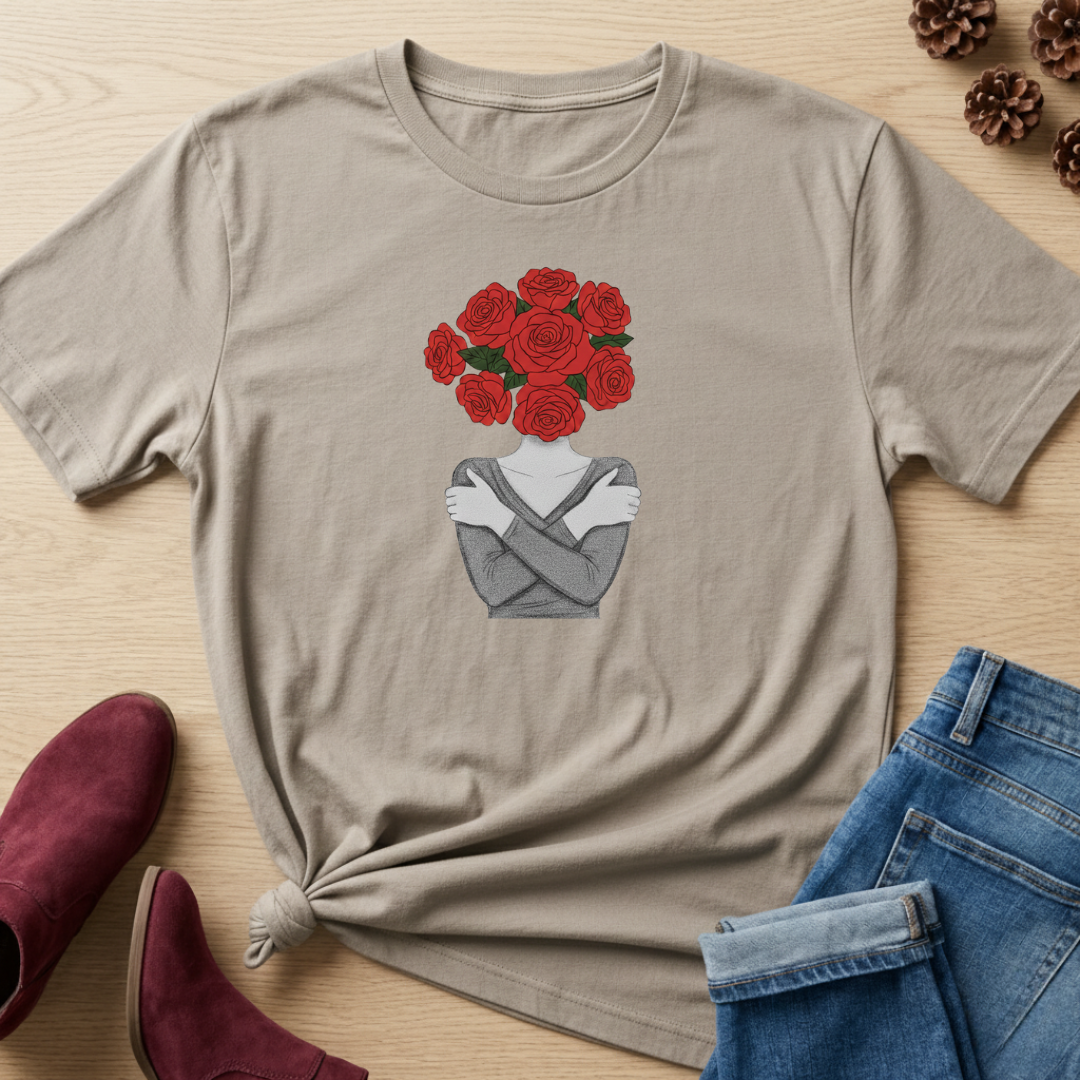 Face of Roses T-Shirt