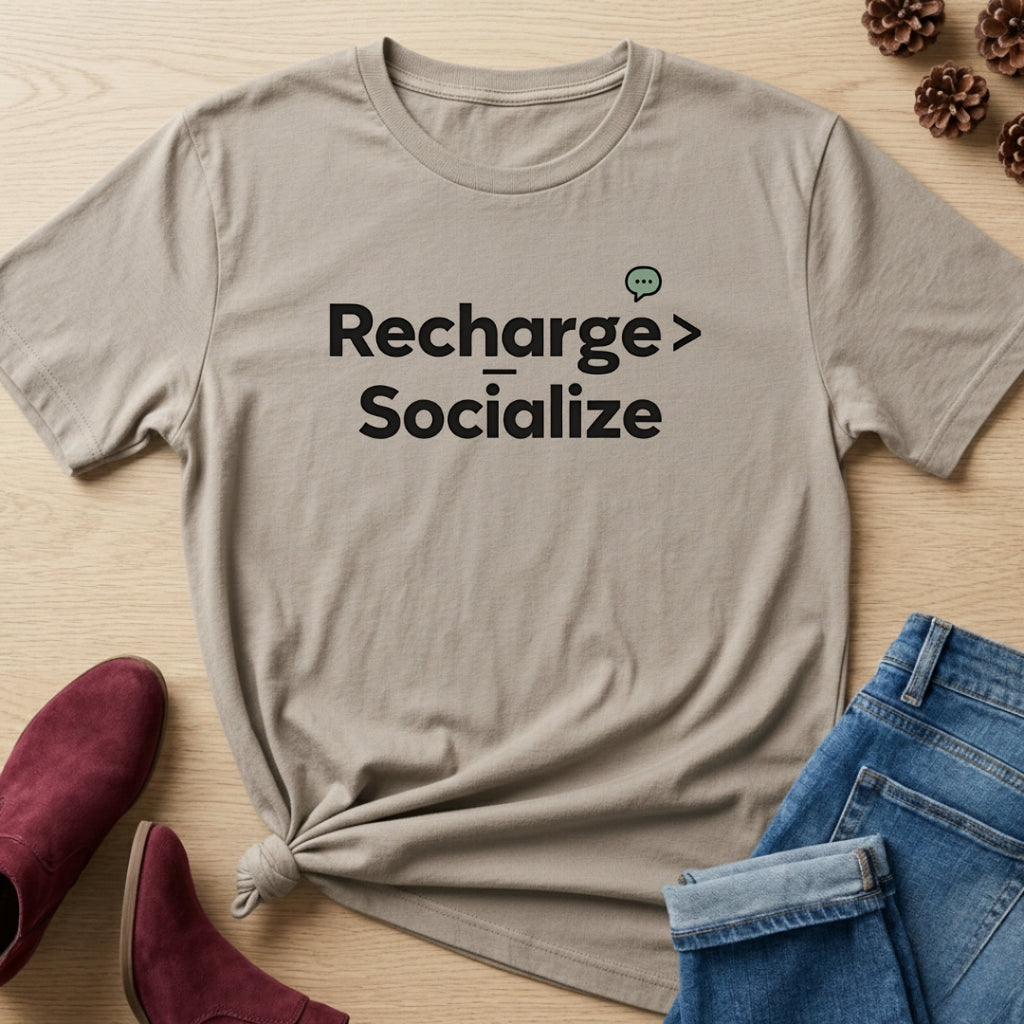 Recharge > Socialize T-Shirt
