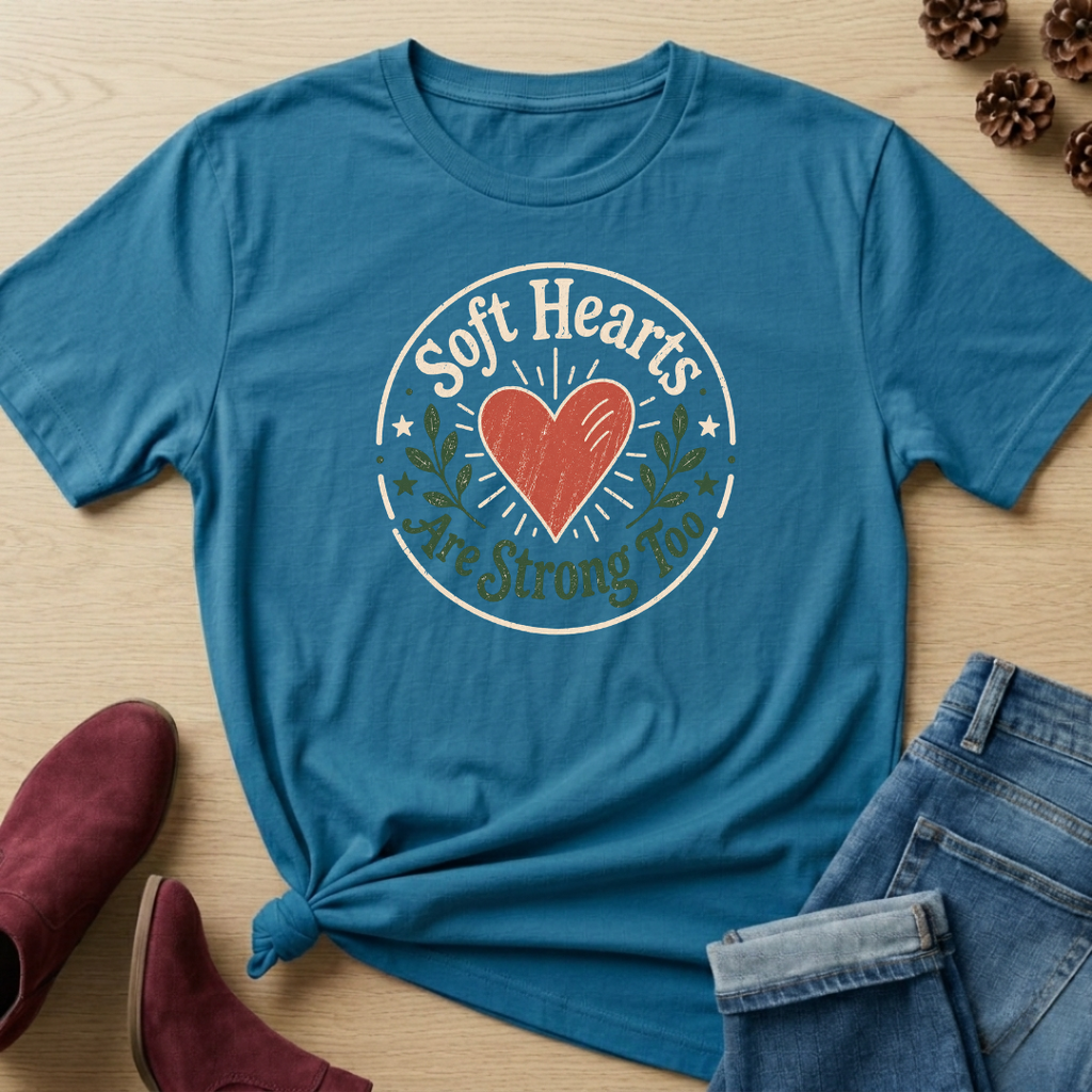 Soft Hearts are Strong Too T-Shirt