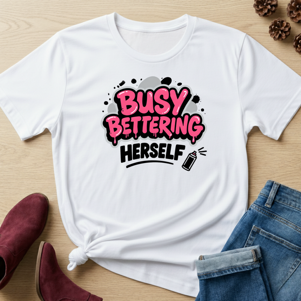 Busy Bettering Herself T-Shirt