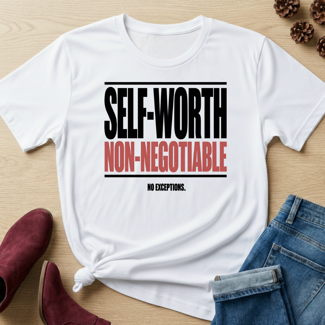 Self Worth Non-Negotiable T-Shirt