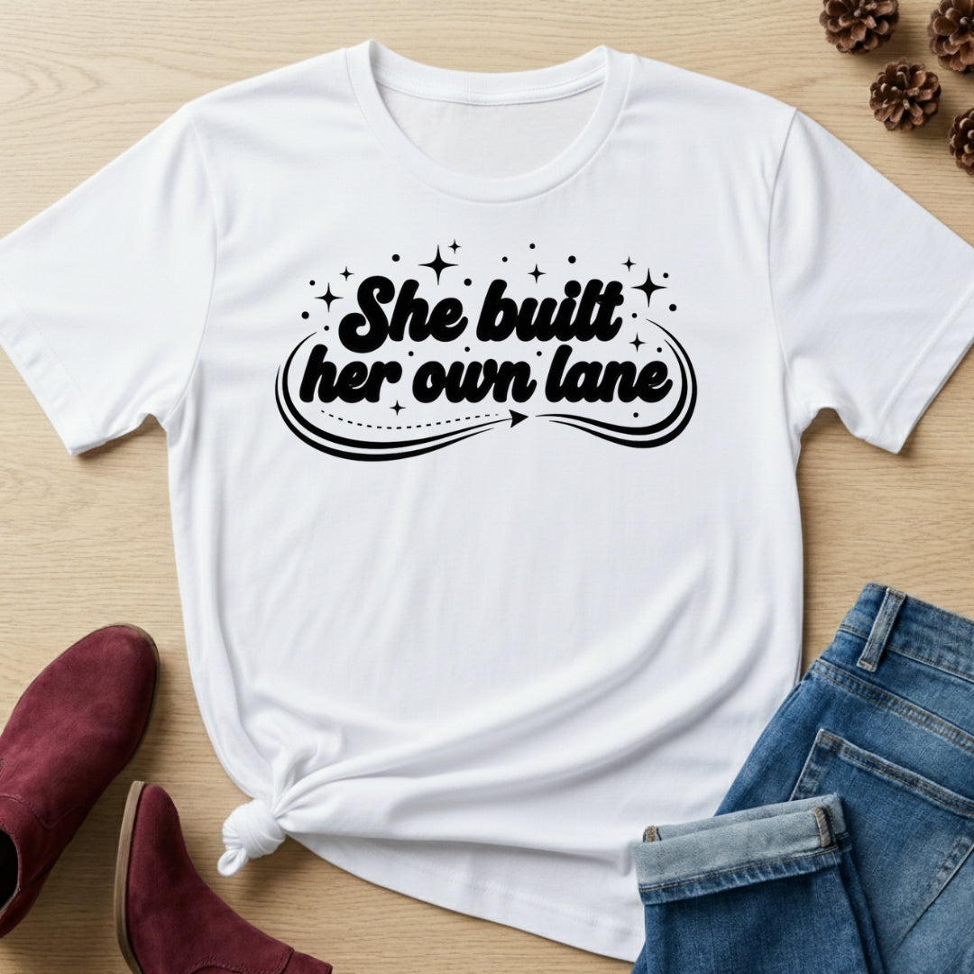 She Built her Own Lane T-Shirt